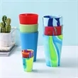 16OZ Silicone Water Cup | https://www.bestnamebadges.com