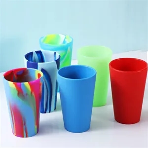16OZ Silicone Water Cup