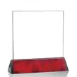 Sierra Square Award - Burlwood | https://www.bestnamebadges.com