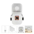 Breezy Rechargeable Multi-Use Hand Fan | https://www.bestnamebadges.com