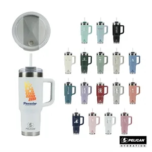 Pelican Porter™ 40 oz. Recycled Double Wall Stainless Ste... | https://www.bestnamebadges.com