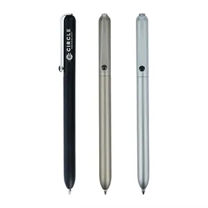Scope Twist-Action Aluminum Gel Pen | https://www.bestnamebadges.com
