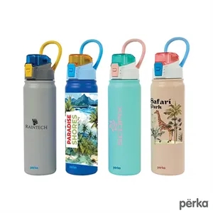 Perka® Rex Fresh 24 oz. Double Wall, Recycled Stainless S... | https://www.bestnamebadges.com
