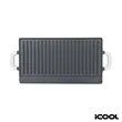 iCOOL® Banff Reversible Cast Iron Griddle | https://www.bestnamebadges.com