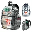 Havelock Clear Backpack | https://www.bestnamebadges.com