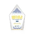 Greyson VividPrint™ Award - Gold | https://www.bestnamebadges.com