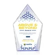 Greyson VividPrint™ Award - Blue | https://www.bestnamebadges.com