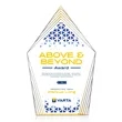 Greyson VividPrint™ Award - Blue | https://www.bestnamebadges.com