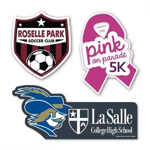 Custom Car Sign Magnet up to 50 Sq In | https://www.bestnamebadges.com