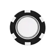 Poker Chip with Removable Ball Marker | https://www.bestnamebadges.com