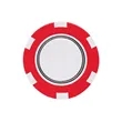 Poker Chip with Removable Ball Marker | https://www.bestnamebadges.com