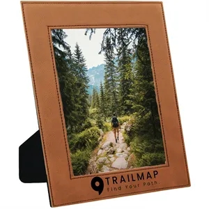 8" x 10" Rawhide Leatherette Photo Frame