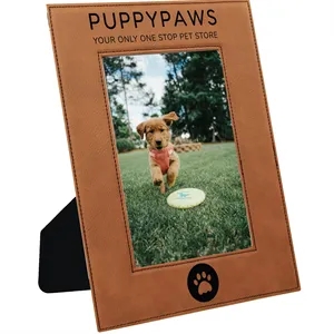 5" x 7" Rawhide Leatherette Photo Frame