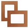 5" x 7" Rawhide Leatherette Photo Frame | https://www.bestnamebadges.com