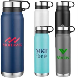 20oz. Stainless Steel Water Bottle with Carry Handle
