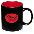 11 oz. Matte Two-Tone Coffee Mug | https://www.bestnamebadges.com