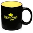 11 oz. Matte Two-Tone Coffee Mug | https://www.bestnamebadges.com