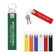 Custom Woven Travel Luggage Key Tag | https://www.bestnamebadges.com