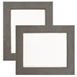8" x 10" Gray Leatherette Photo Frame | https://www.bestnamebadges.com