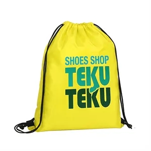 14" x 17" Lightweight Promotional Drawstring Backpack