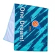 Custom Full Color Cooling Towel 32" x 12" | https://www.bestnamebadges.com