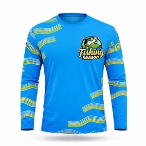 Unisex Sublimated Solar Protect Long Sleeve T-Shirt 180GSM