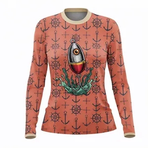 Women's Long Sleeve Sublimated Solar Protect Shirt 180GSM