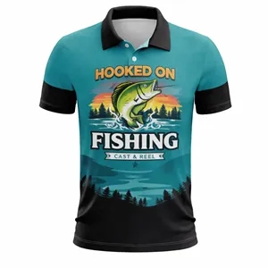 Unisex SolarProtect Sublimated Short Sleeve Polo Shirt 180G