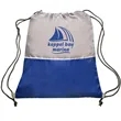 Easy Go Drawstring Backpacks | https://www.bestnamebadges.com