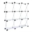 Micro GeoMetrix Clear Shelf | https://www.bestnamebadges.com