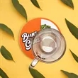 3.5" Circular/Square Pulpboard Coaster - Single-sided | https://www.bestnamebadges.com