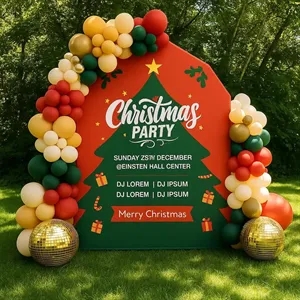 Barn Arch Backdrop | https://www.bestnamebadges.com