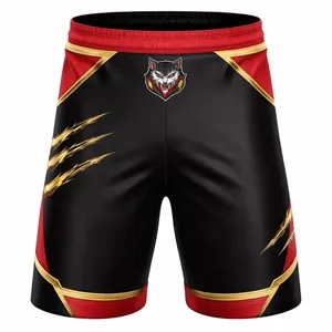 Custom Men's MMA Shorts Full Sublimated 260 GSM