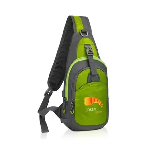 Sport Crossbody Sling Backpack ( 7" X 14" X 3" )