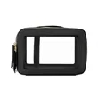 Double-Layer Transparent Travel Toiletry Bag | https://www.bestnamebadges.com