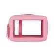 Double-Layer Transparent Travel Toiletry Bag | https://www.bestnamebadges.com