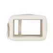 Double-Layer Transparent Travel Toiletry Bag | https://www.bestnamebadges.com
