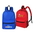 Custom Promotional 600D High Density Backpack | https://www.bestnamebadges.com