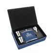 Leatherette Flask Gift Set | https://www.bestnamebadges.com