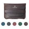 Leather Business Card Holder | https://www.bestnamebadges.com
