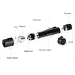 LED Pen Flashlight | https://www.bestnamebadges.com
