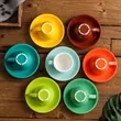 Ceramic Coffee Cup Set | https://www.bestnamebadges.com