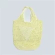 Straw Mesh Tote | https://www.bestnamebadges.com