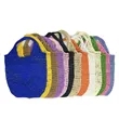 Straw Mesh Tote | https://www.bestnamebadges.com