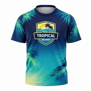 Unisex Mesh Short Sleeve Sublimation T-Shirt 160GSM