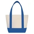 14 oz. Mini TJ Canvas Tote Bag | https://www.bestnamebadges.com