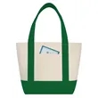 14 oz. Mini TJ Canvas Tote Bag | https://www.bestnamebadges.com