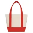 14 oz. Mini TJ Canvas Tote Bag | https://www.bestnamebadges.com