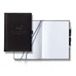 Tucson Grande Lined White Page Journal with Pen & Loop | https://www.bestnamebadges.com
