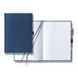 Tucson Grande Lined White Page Journal with Pen & Loop | https://www.bestnamebadges.com